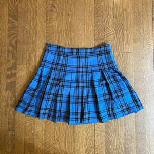 aritzia sunday best pleated mini skirt